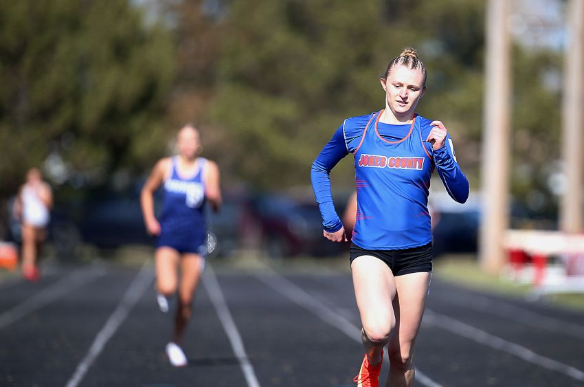 Class B Girls Track and Field Leaders - Jones County’s BreAna Aske holds four top-10 marks 